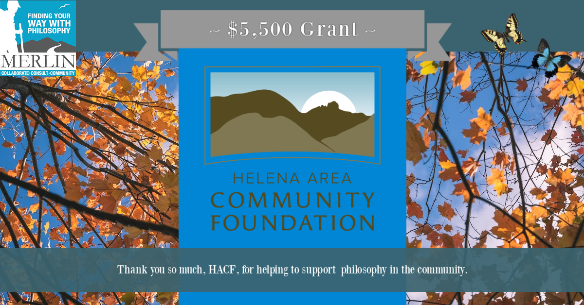 Merlin Receives $5,500 grant from HACF for thier Philosophy in the  Community Program(s)