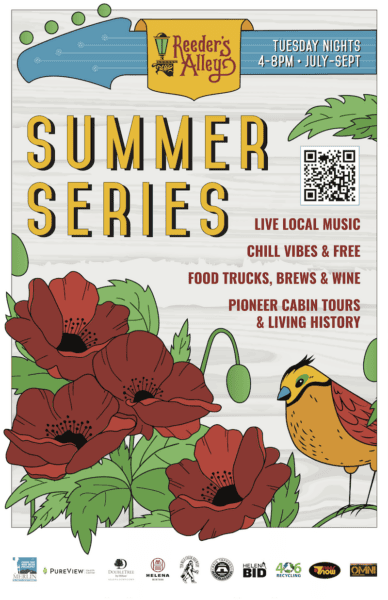 Reeder's Alley Summer Series 2024 Poster